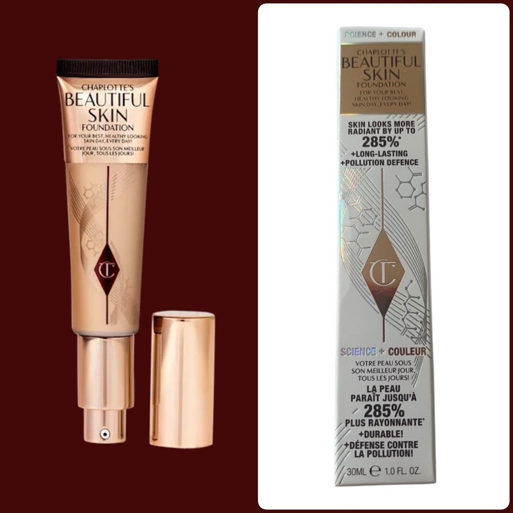 Charlotte Tilbury Beautiful Skin Foundation | Shade: 16 COOL | NEW!!🤎🤎